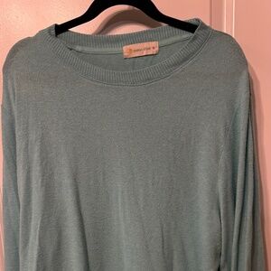 Ocean Drive Seafoam Lightweight Pullover Sweater – XL